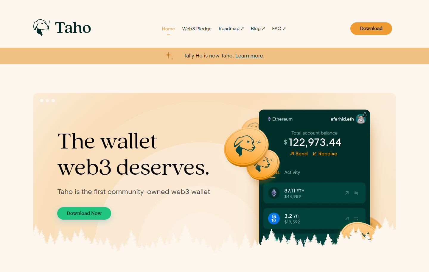 Taho Wallet Extension